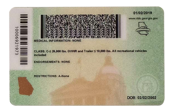 Georgia Fake IDs (2025 version)