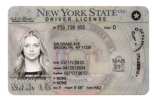 New York Fake Dirvers Licence (2025 Version)